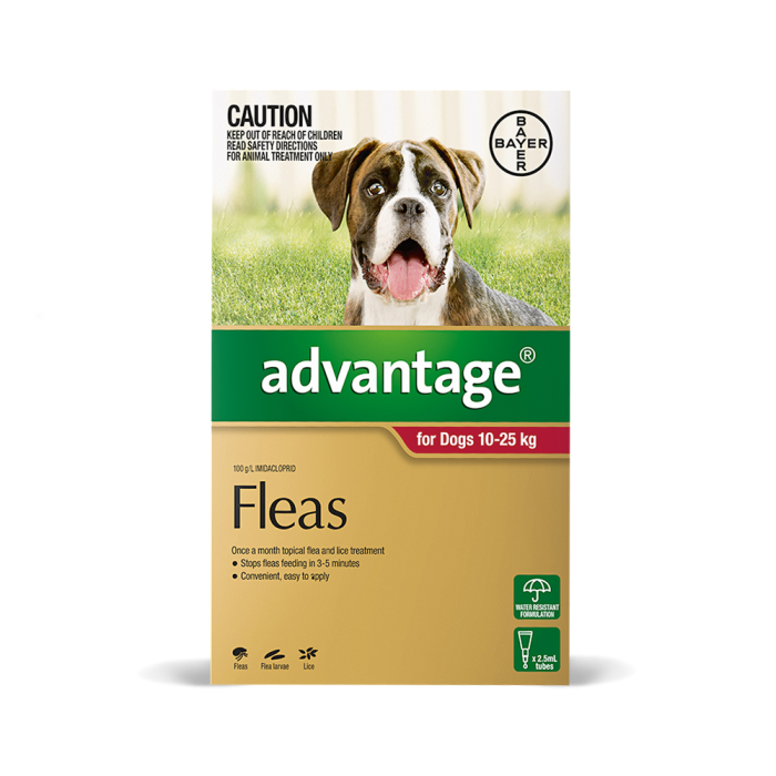 Advantage Dog Large 22.1 55lbs Red VetShopMax