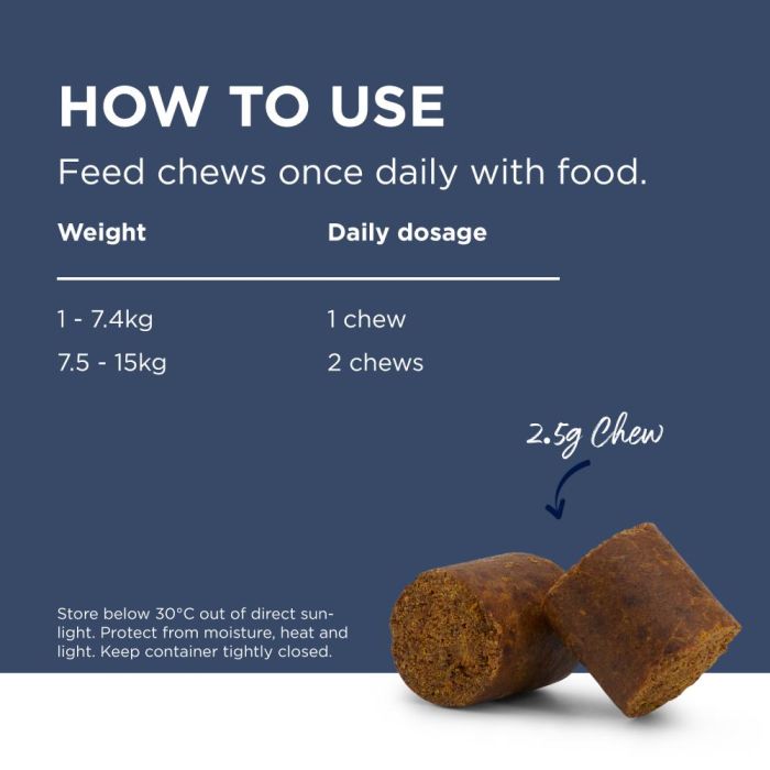 PAW Osteocare Joint Protect Small Dog Chews 75g VetShopmax