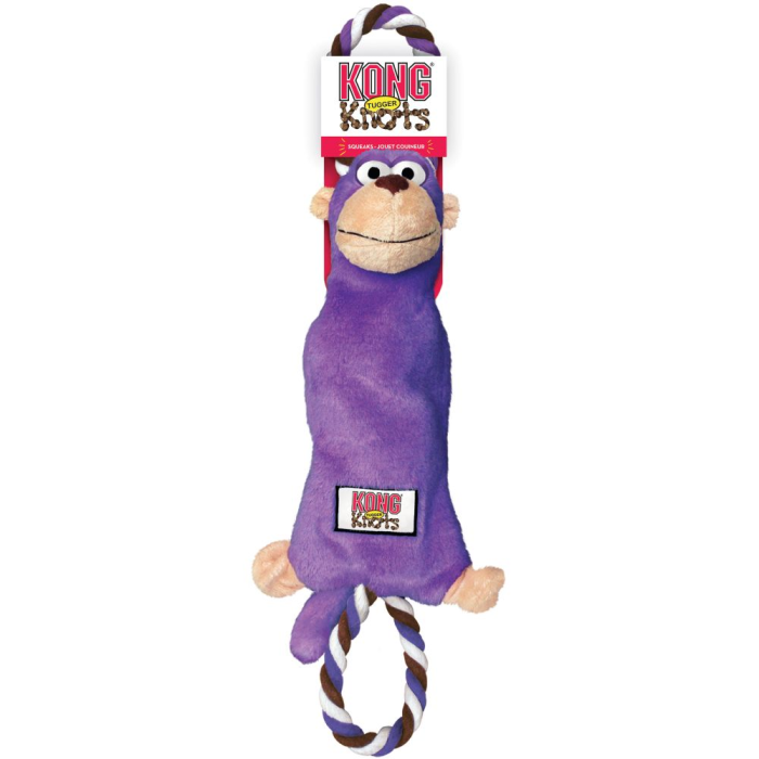 KONG Tugger Knots Monkey Dog Toy Medium Large VetShopMax