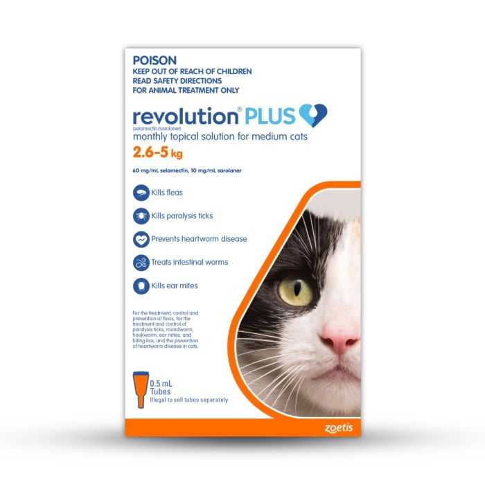 Revolution for hotsell cats ear mites
