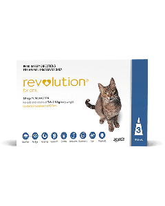 Revolution for Cats 5 -15lbs (Blue)