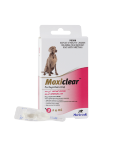 Moxiclear For Dogs Over 55lbs (Pink)