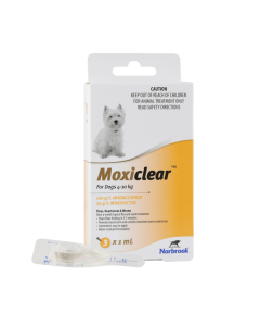Moxiclear For Dogs 8.8lbs - 22lbs (Yellow)