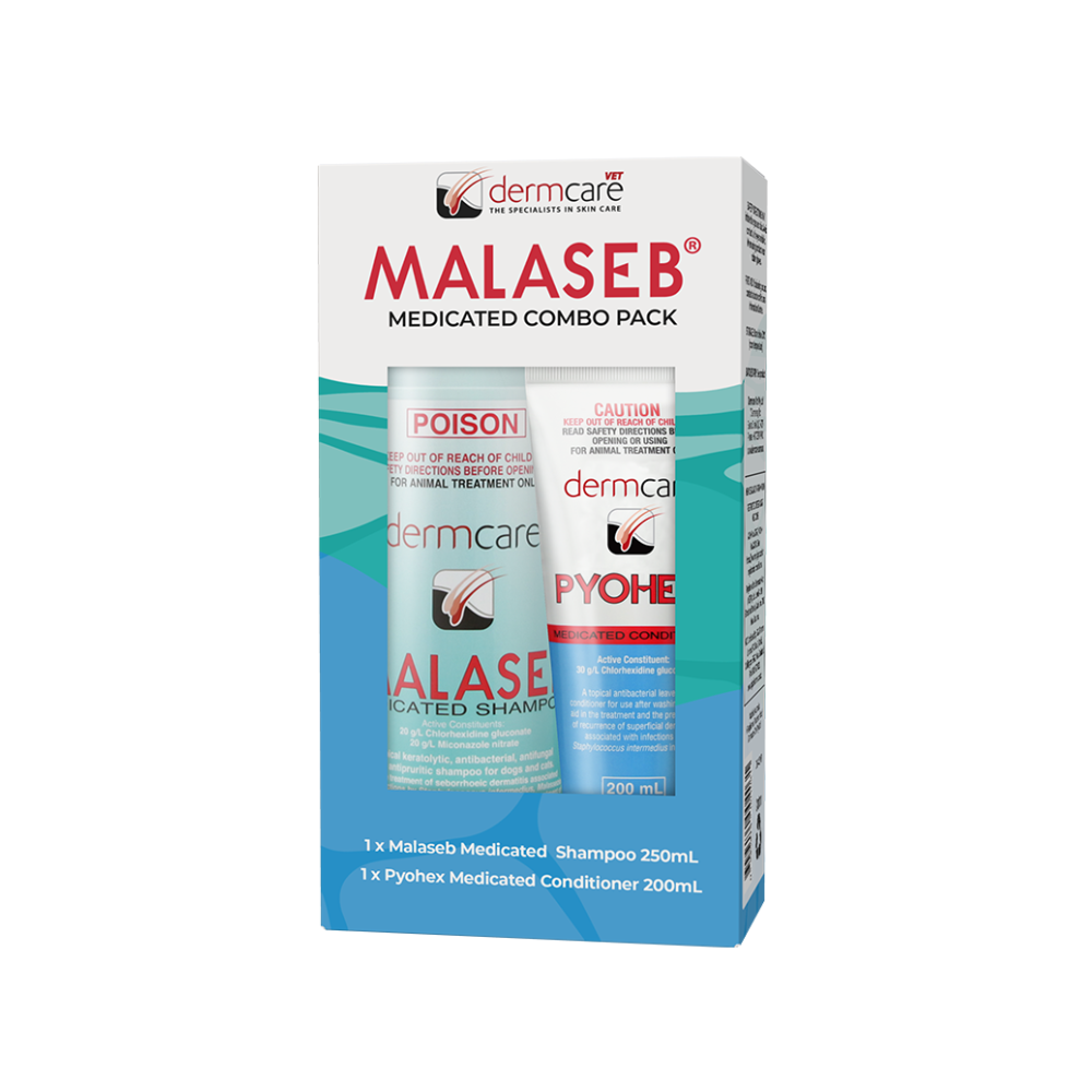 Malaseb Pyohex Medicated Shampoo Conditioner VetShopMax