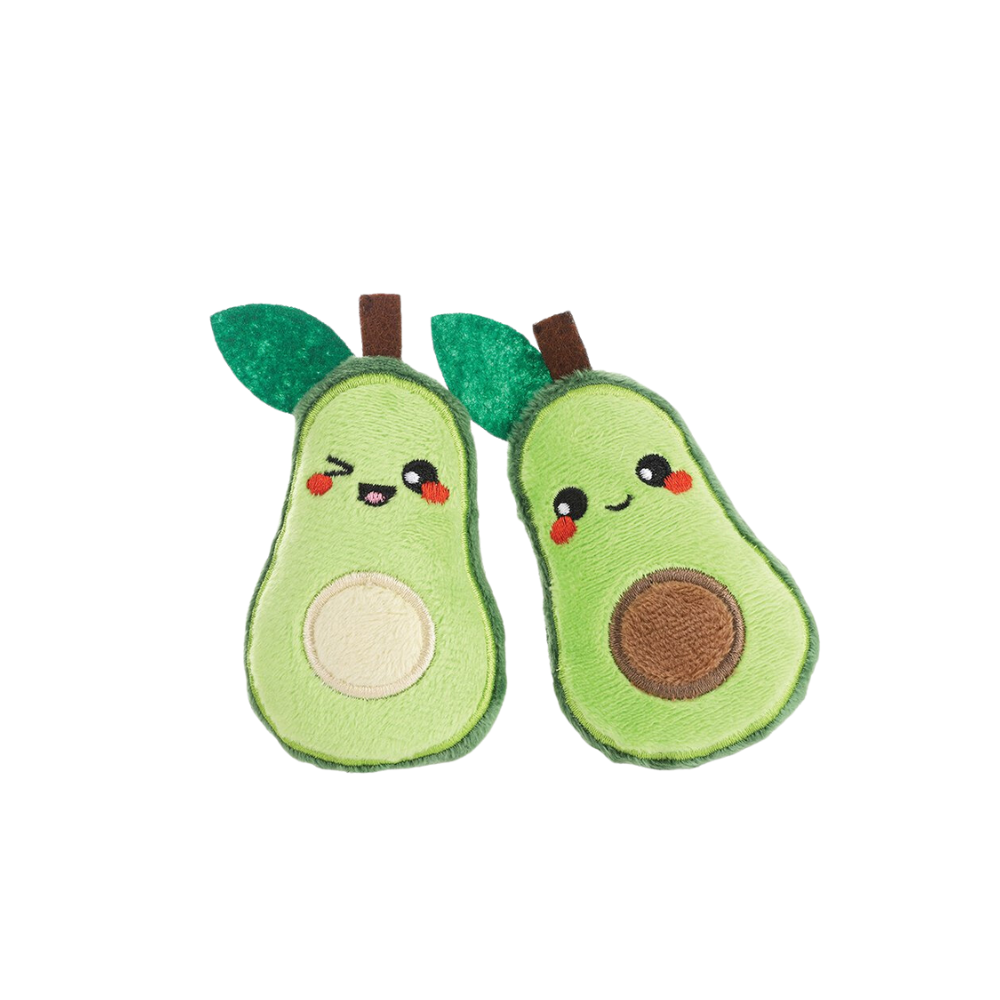 HugSmart Meow Buddies Avocado Cat Toy