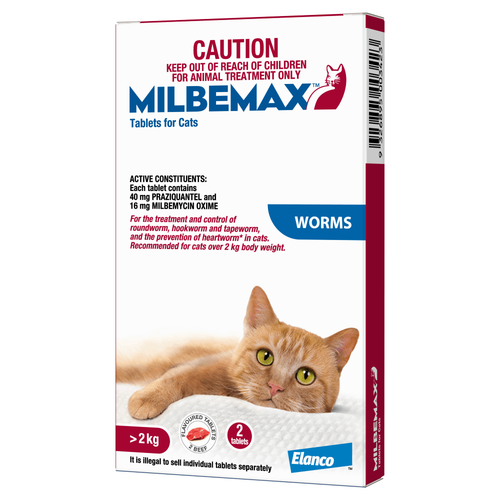 Milbemax Allwormer Cat Large 4.4 17.6lbs VetShopMax