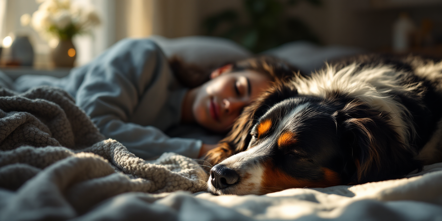 Sleeping with Dogs Promotes Better Sleep