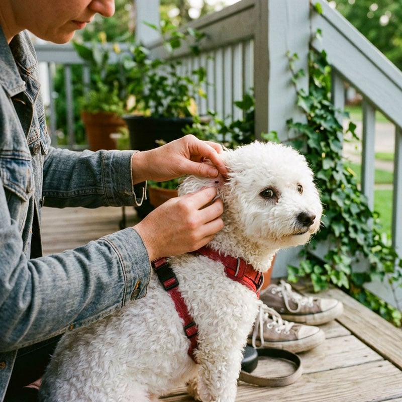 Places Ticks Hide On Your Dog