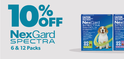10% off Nexgard Spectra 6 | 12 Packs