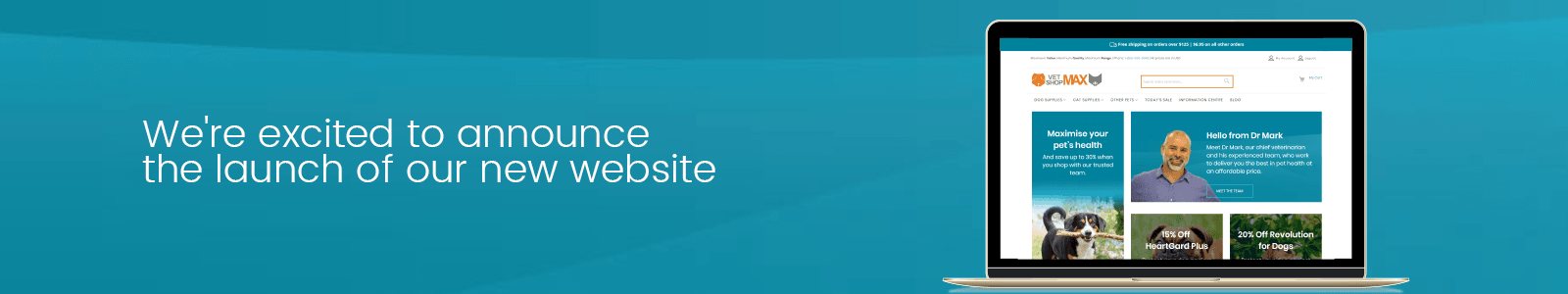 We're excited to announce the launch of our new website